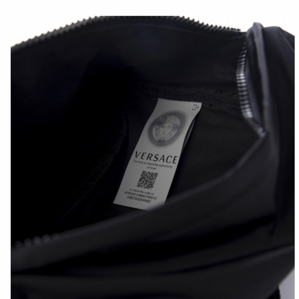 Versace UNISEX Nylon Palazzo Medusa belt/fanny bag NEW (AUTHENTIC) - Picture 12 of 16